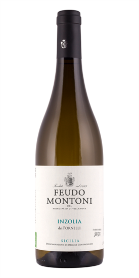 FEUDO MONTONI INZOLIA DEI FORNELLI 19 BIANCO DOC CL 75