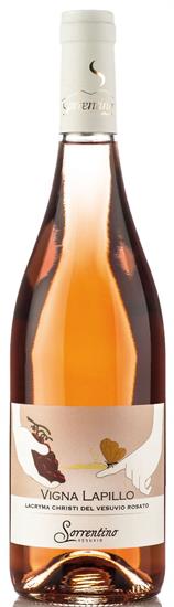 SORRENTINO VIGNA LAPILLO LACRYMA CHRISTI ROSE'15 SUP DOC CL 75