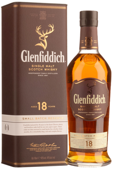 GLENFIDICCH 18 YEARS SINGLE MALT RESERVE WHISKY CL 70