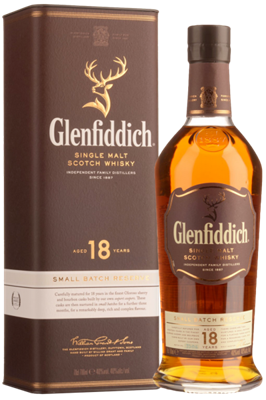 GLENFIDICCH 18 YEARS SINGLE MALT RESERVE WHISKY CL 70