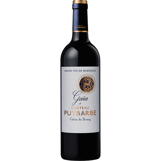 PUYBARBE GAIA 19 CHATEAU BORDEAUX AOC COTES DE BOURG CL 75