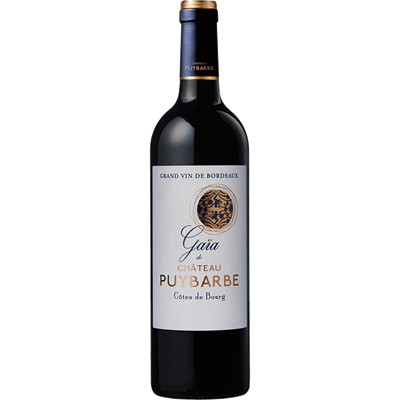 PUYBARBE GAIA 19 CHATEAU BORDEAUX AOC COTES DE BOURG CL 75